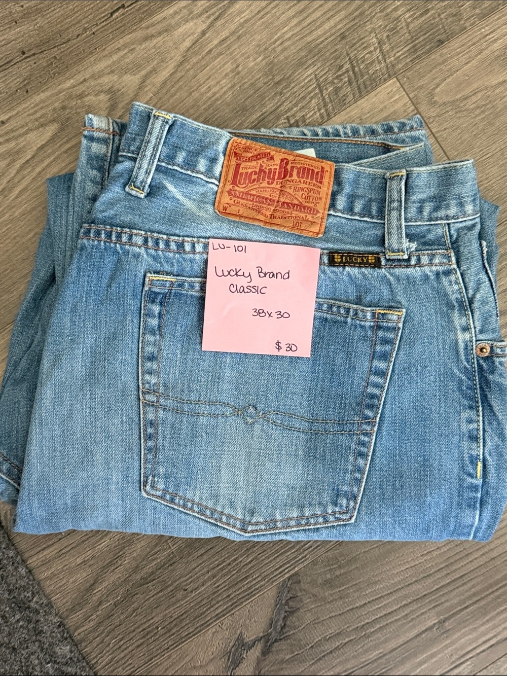 Lucky Brand Light Blue Straight Leg Jeans
